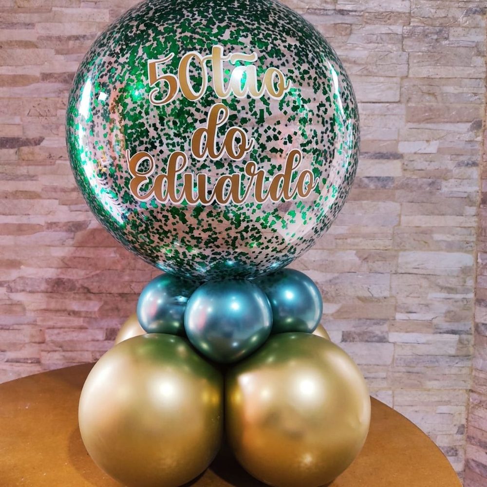 Arranjo decorativo com balões — Mariazinha Balões