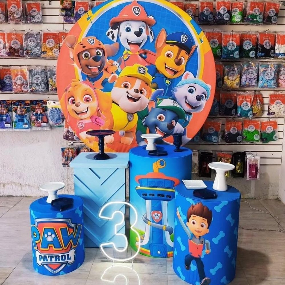 Kit infantil tema Patrulha Canina — Mariazinha Balões