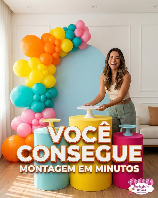 Kit Pegue e Monte — Mariazinha Balões